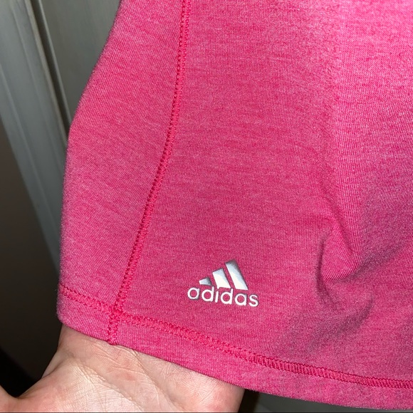 2/$15 Adidas Pink Golf Polo - Picture 3 of 5